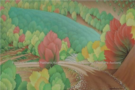 Δρόμος στην εξοχή by Alkis Keramidas, 1969