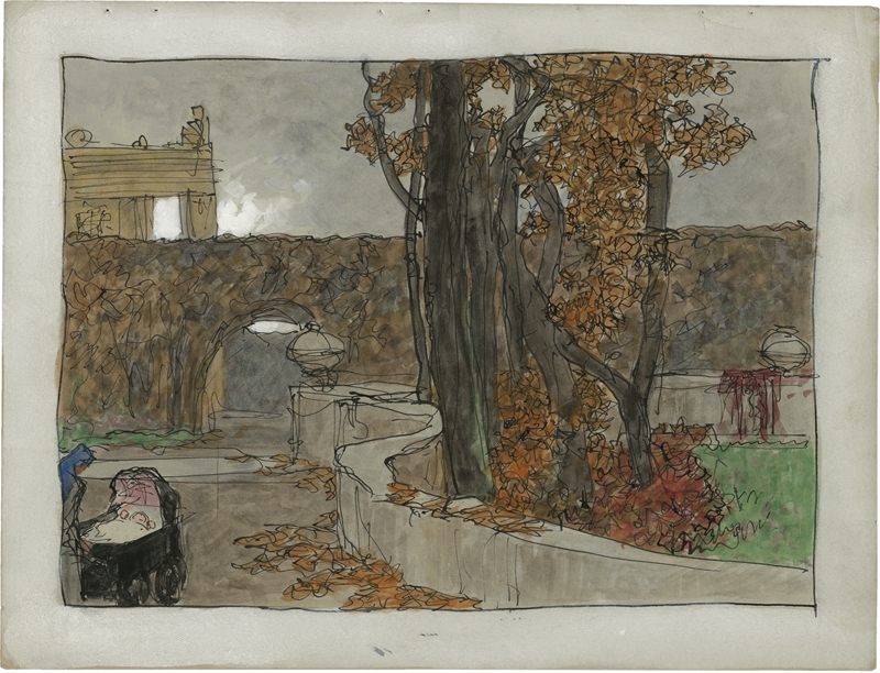 Alexander Rothaug | Herbstliche Parklandschaft | MutualArt