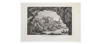 View of the interior of the Port of BASTIA, taken from under the Rock which carries the citadel - C. Fessard