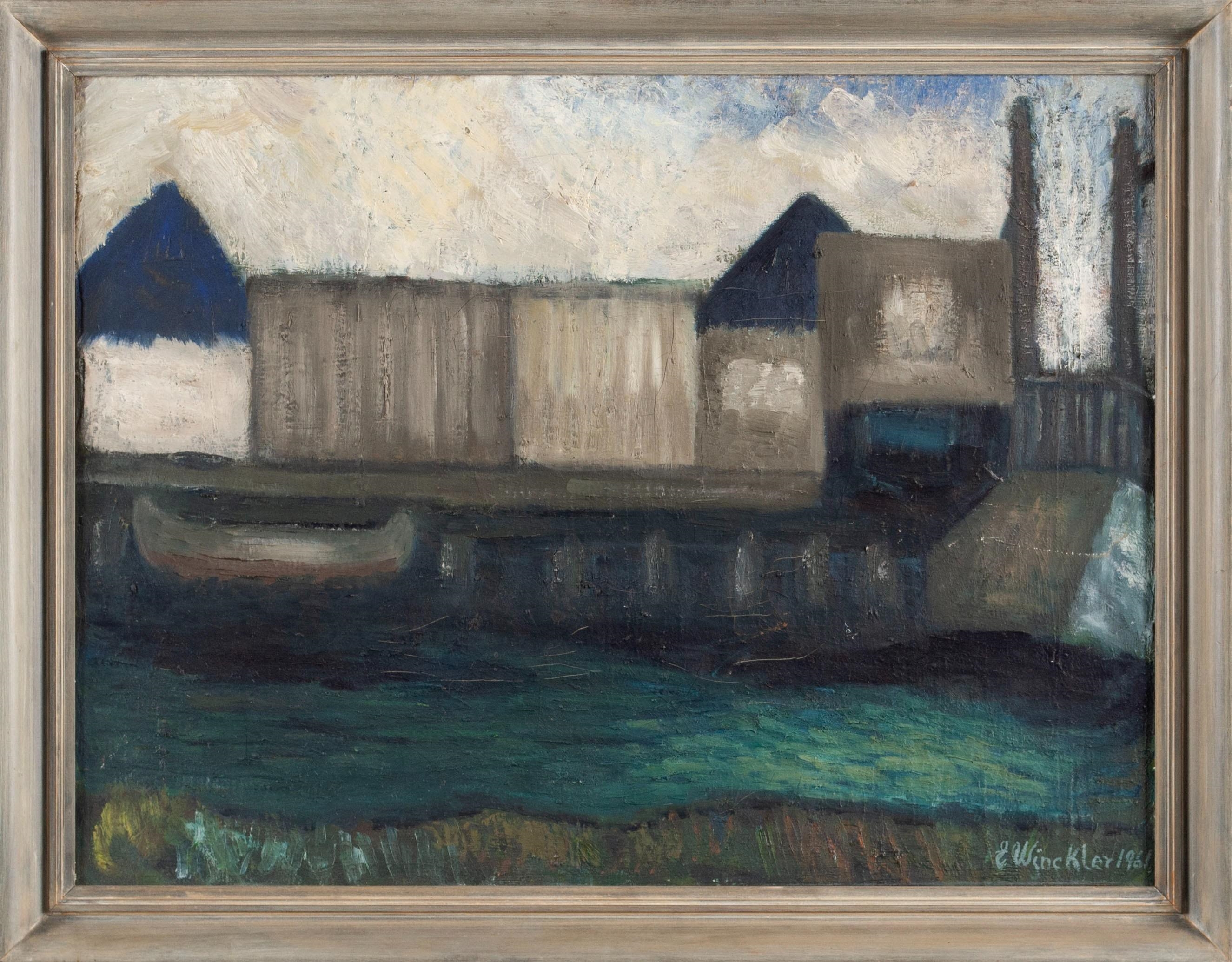 Artwork by Katherine Winckler, Untitled, 1961, Made of Oil on canvas