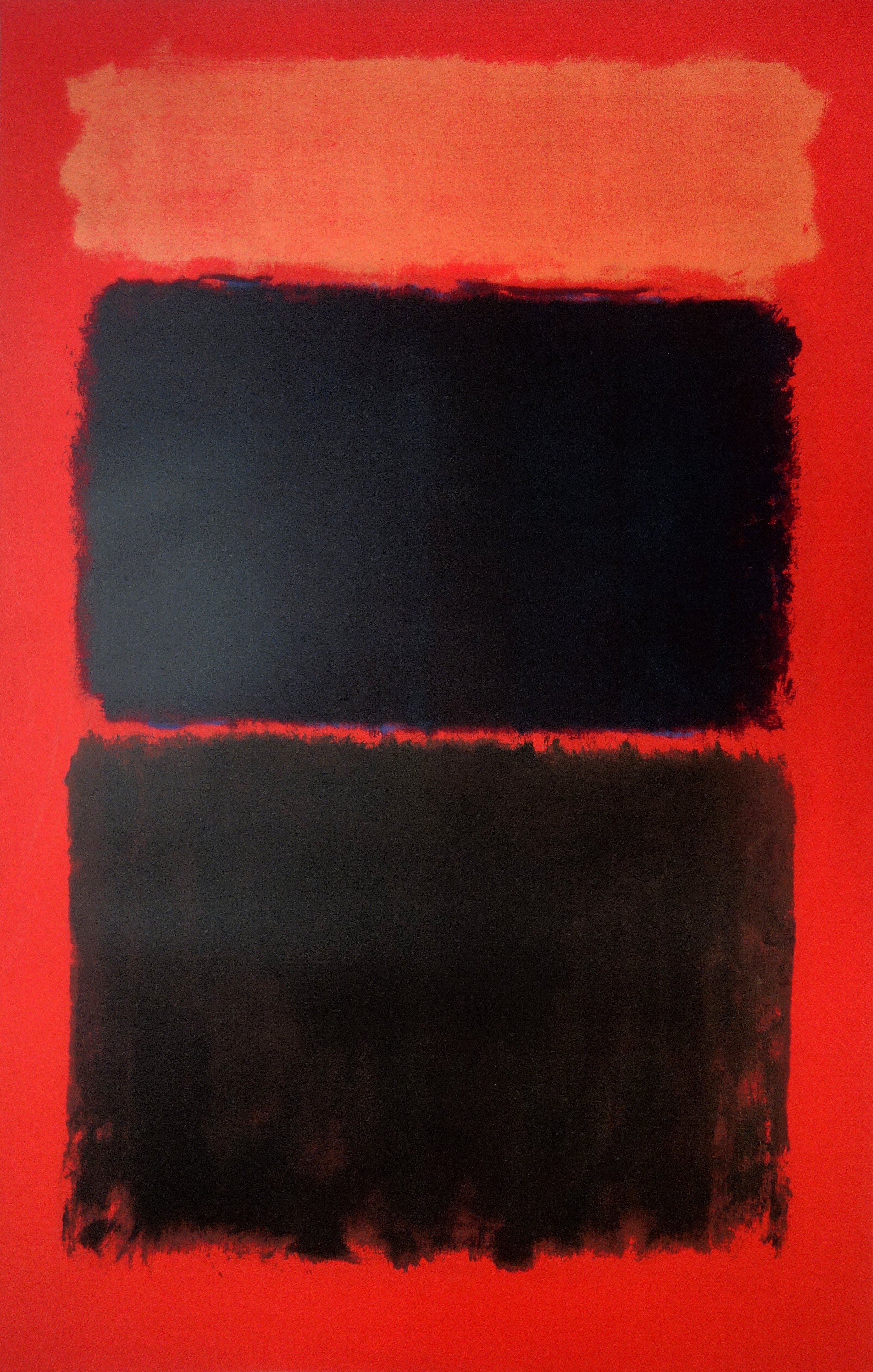 Mark Rothko | Light red over black | MutualArt