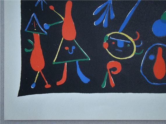 Joan Miró | Characters and figures (1949) | MutualArt
