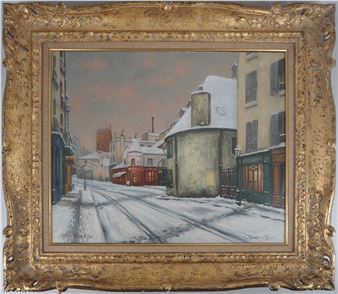 Montmartre, rue du Mont Cenis - Igna Gazi