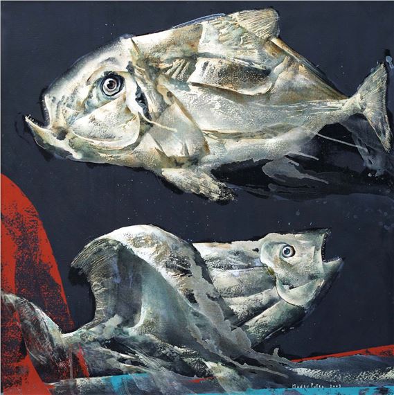 Ikan: Cengkrama Di Dasar Laut, 2003 by Gusti Agung Mangu Putra, 2003