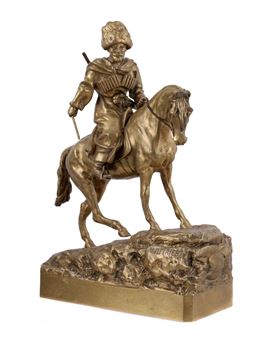 Figurine mounted Cossack - Grachev Bros