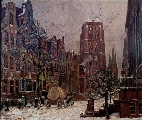 Sankt Marien in Danzig by Ernst Kolbe