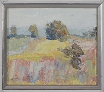 Oljemålning på duk - Arnold Nolle Svensson