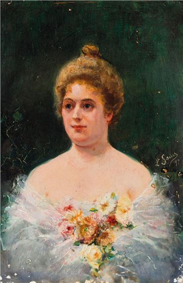 Retrato de dama - Luis Sainz