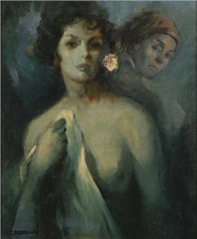 Retrato femenino - Juan Ramón Cebrián