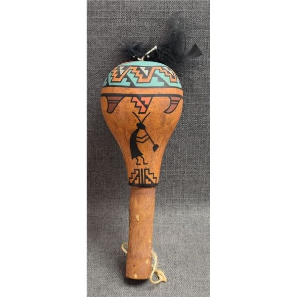 Bradford Numkena | HOPI INDIAN RATTLE (1995) | MutualArt