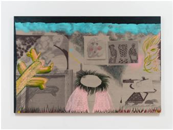 Caragh Thuring: The Foothills of Pleasure - Thomas Dane Gallery, London (11 Duke Str)