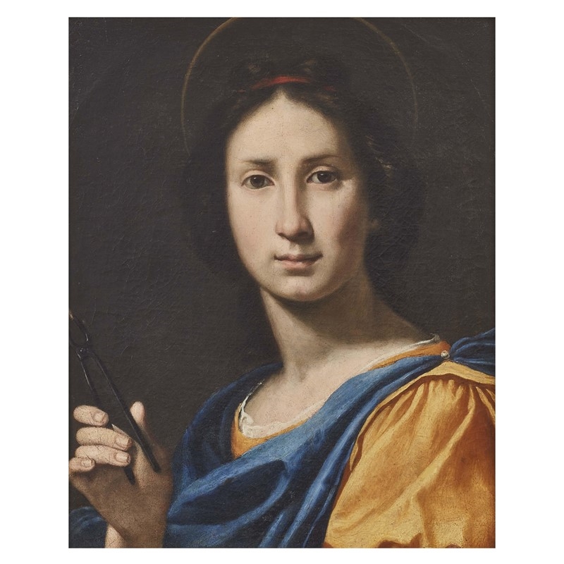 Artwork by Lorenzo Lippi, SANT'APOLLONIA, Made of oil on canvas