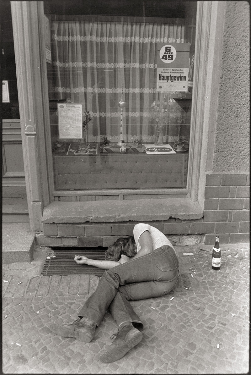 Artwork by Harald Hauswald, Berlin, Eberswalder Str., Made of Vintage gelatin silver print