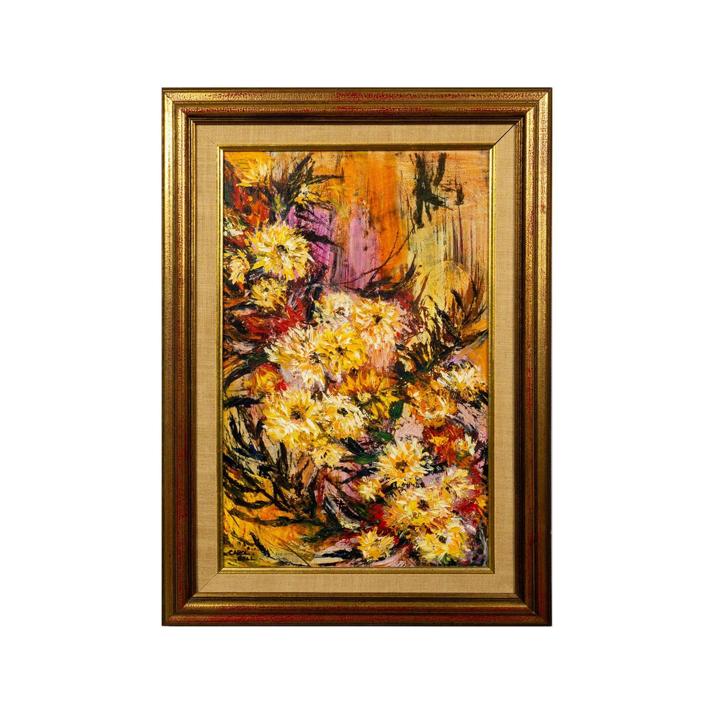 Carol Bell (american, 20th C.) Floral MutualArt