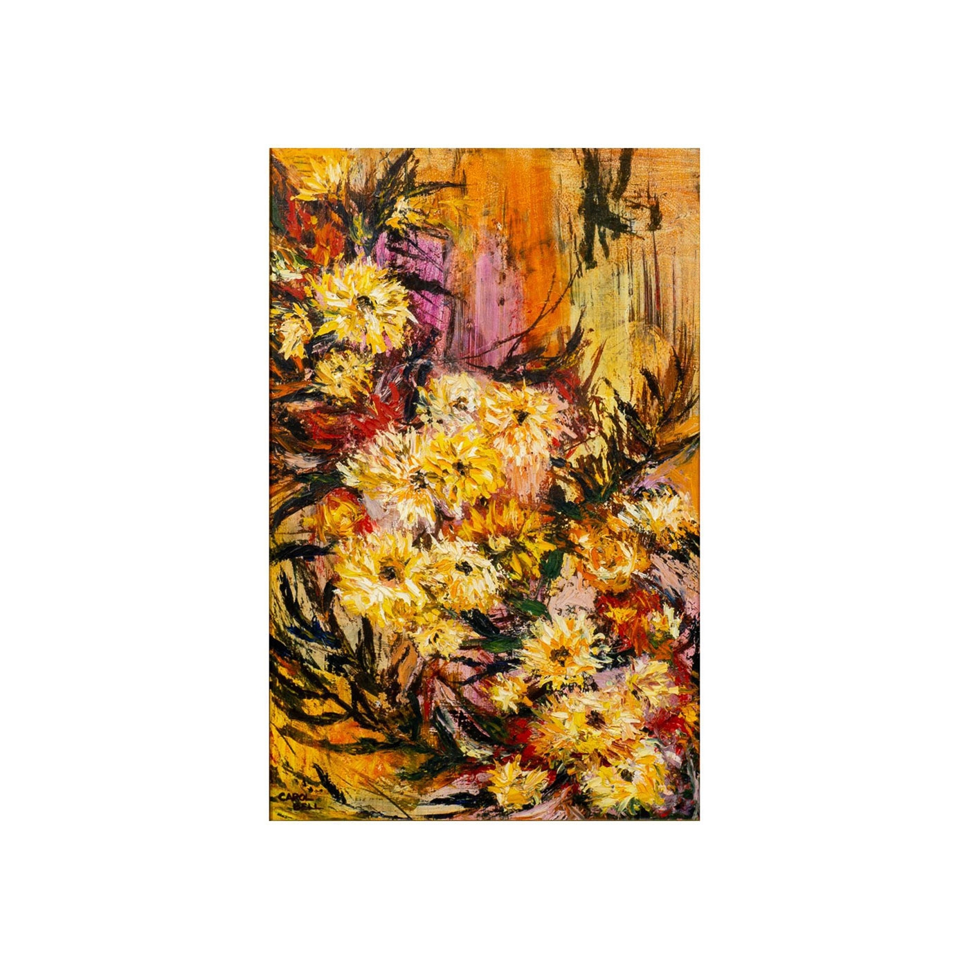 Carol Bell (american, 20th C.) Floral MutualArt