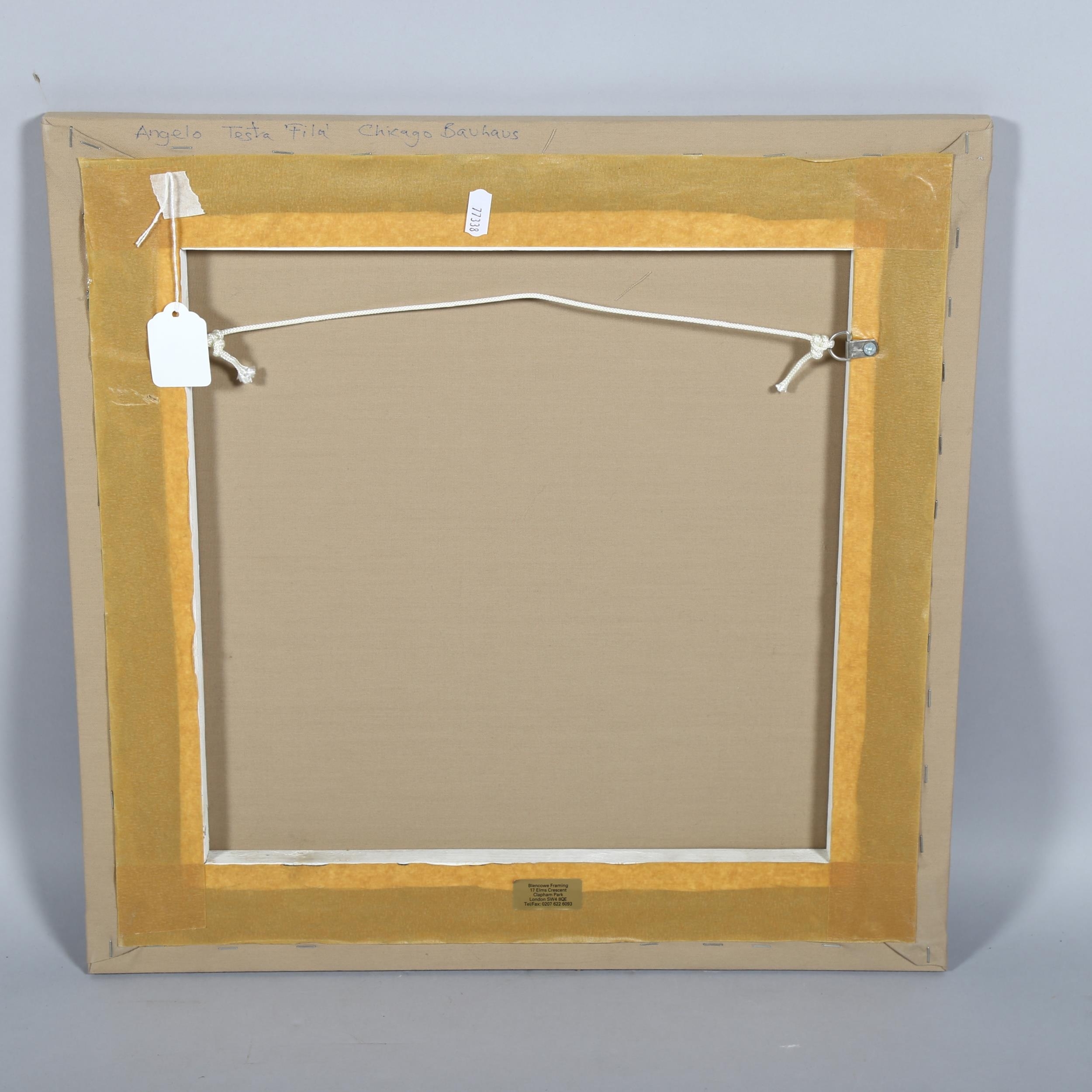 Angelo Testa | professionally mounted on textile backing and fixed to ...