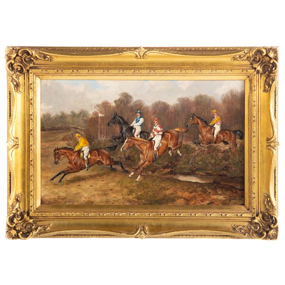Steeplechase by Alfred Wheeler