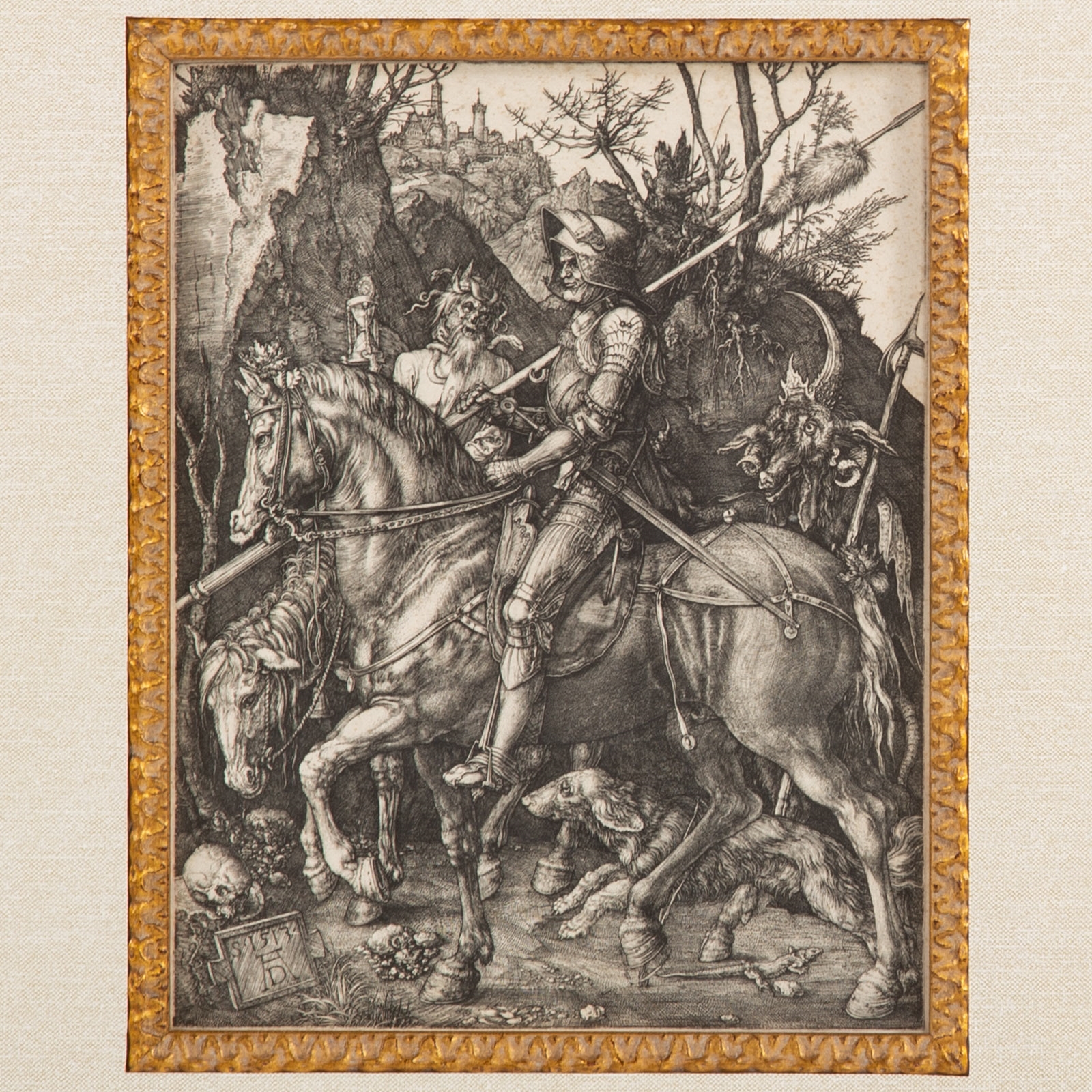Albrecht Dürer | Knight, Death & the Devil (1513) | MutualArt