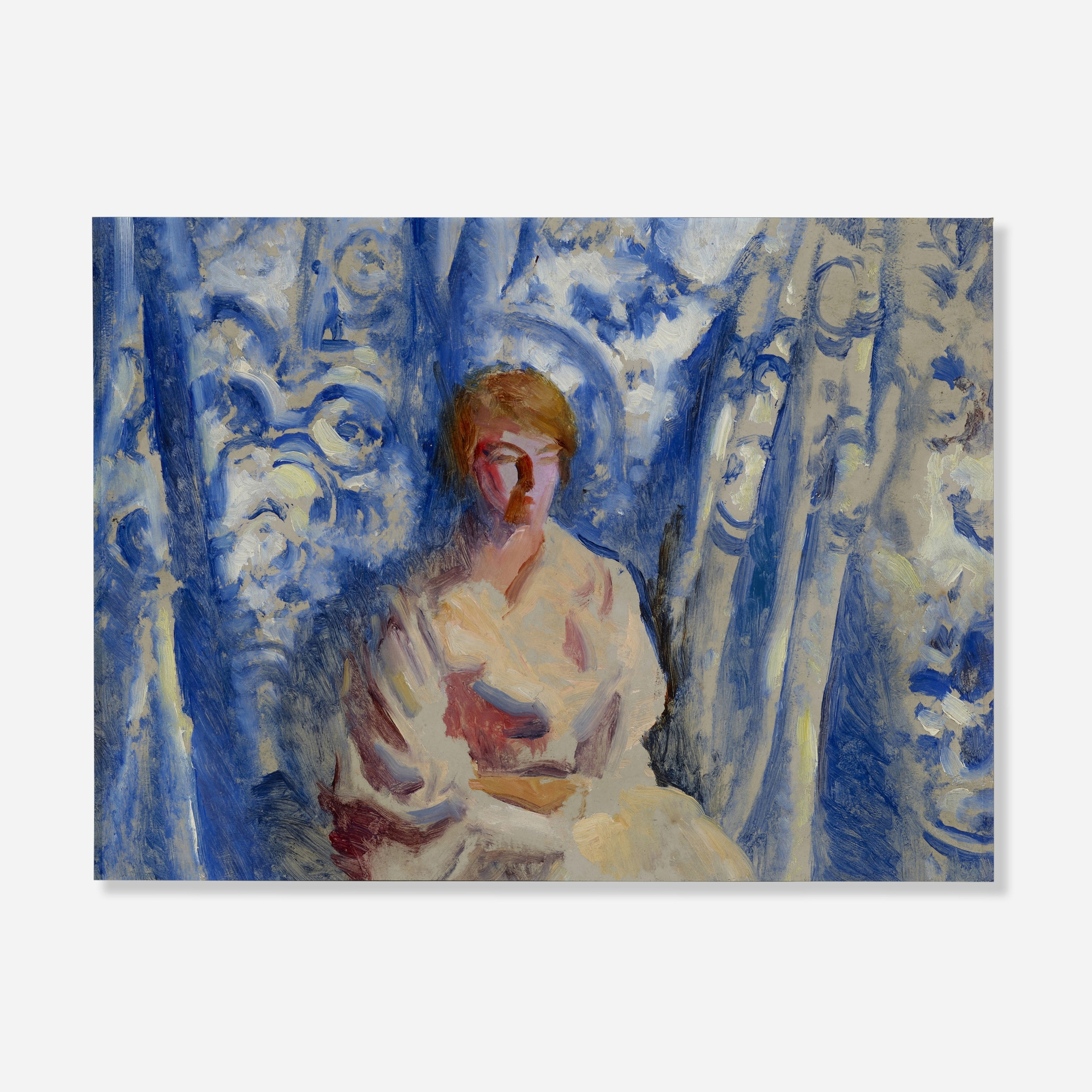 George Hawley Hallowell | Study for a Portrait of Ocea Cameron | MutualArt