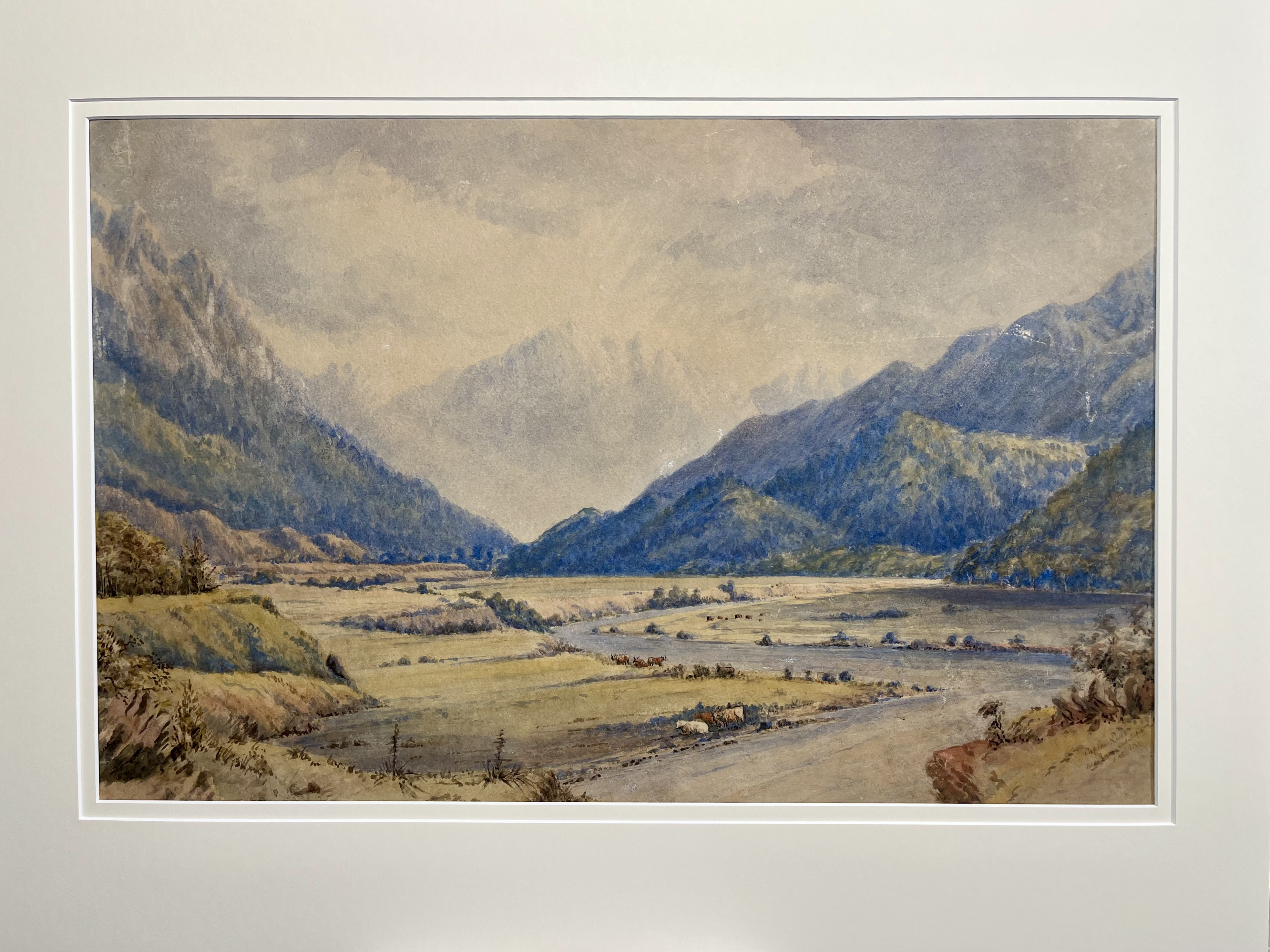 Ernest Arthur Chapman | Caples River near Lake Wakatipu (1882) | MutualArt