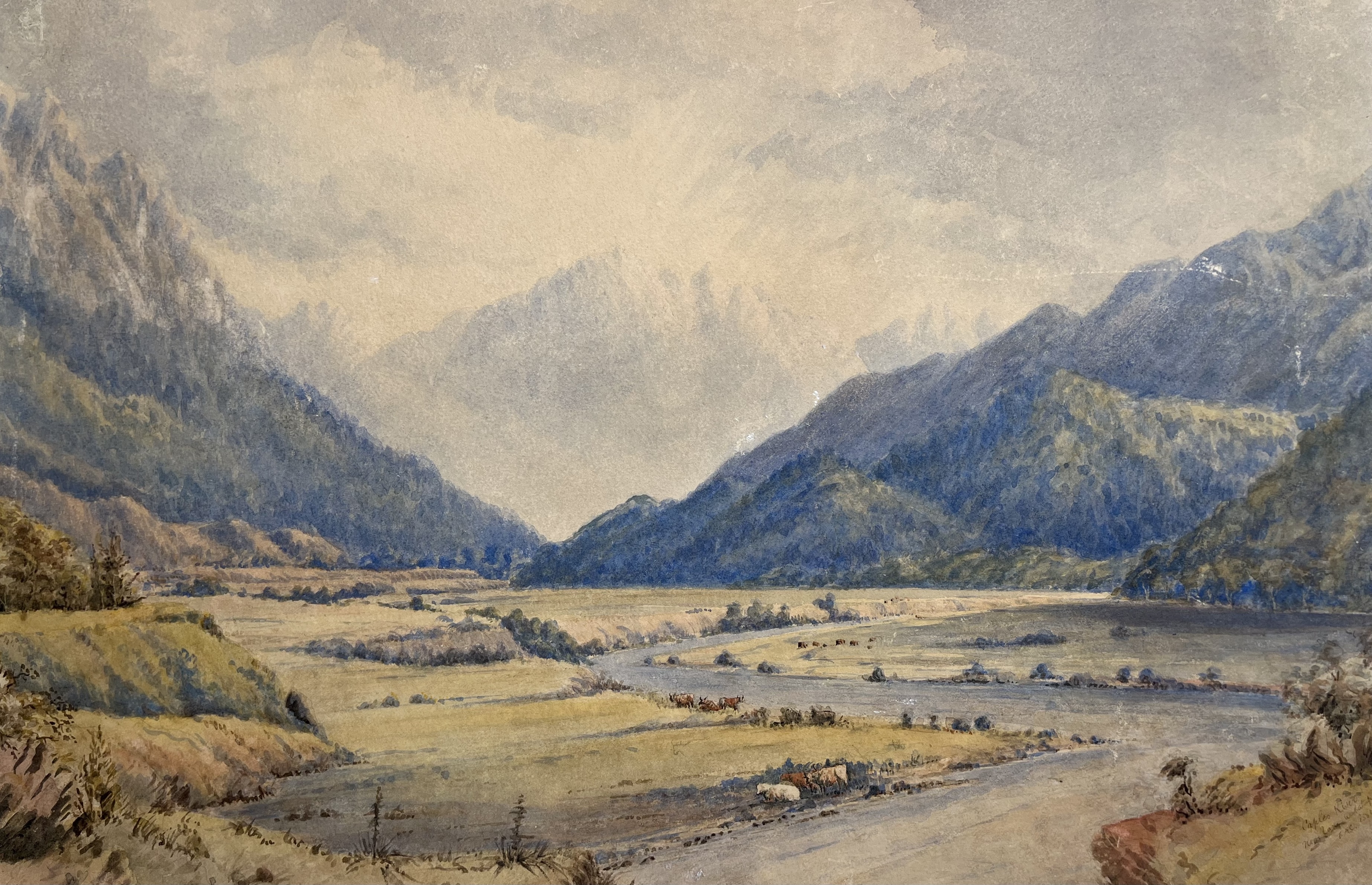 Ernest Arthur Chapman | Caples River near Lake Wakatipu (1882) | MutualArt
