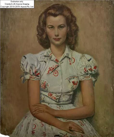 Imre Goth | Portrait of a lady (1948) | MutualArt