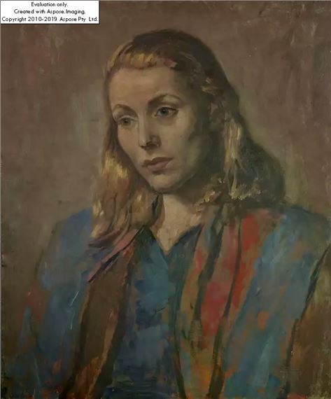 Imre Goth | Portrait of a lady | MutualArt