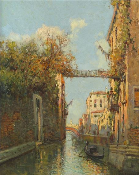 Venice Scene by European School, 20th Century
