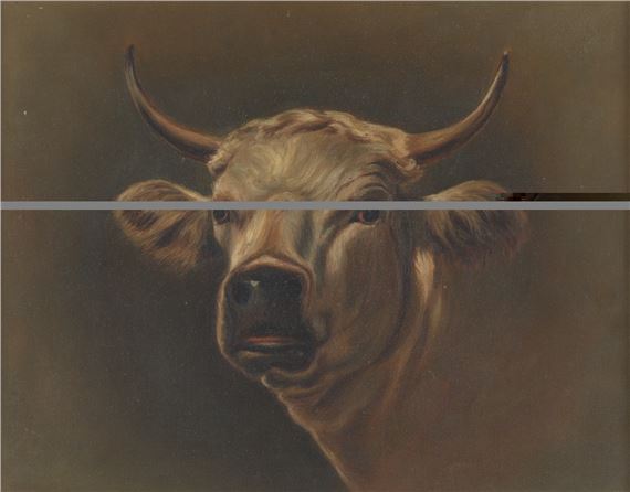 Portrait of a Highland Cow by Rosa Bonheur, 19th century