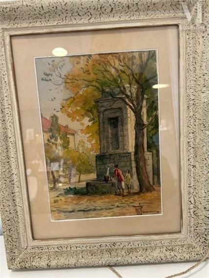 Fontaine de village by Yvonne Récamier