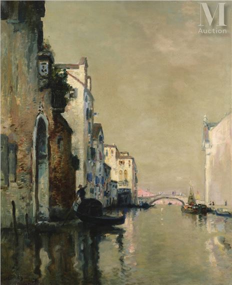 Canal à Venise by Maurice Bompard