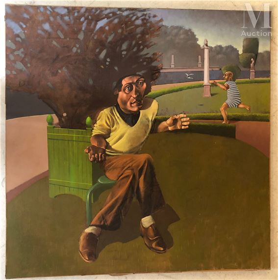 Scènes de vie au parc - Francois Bard