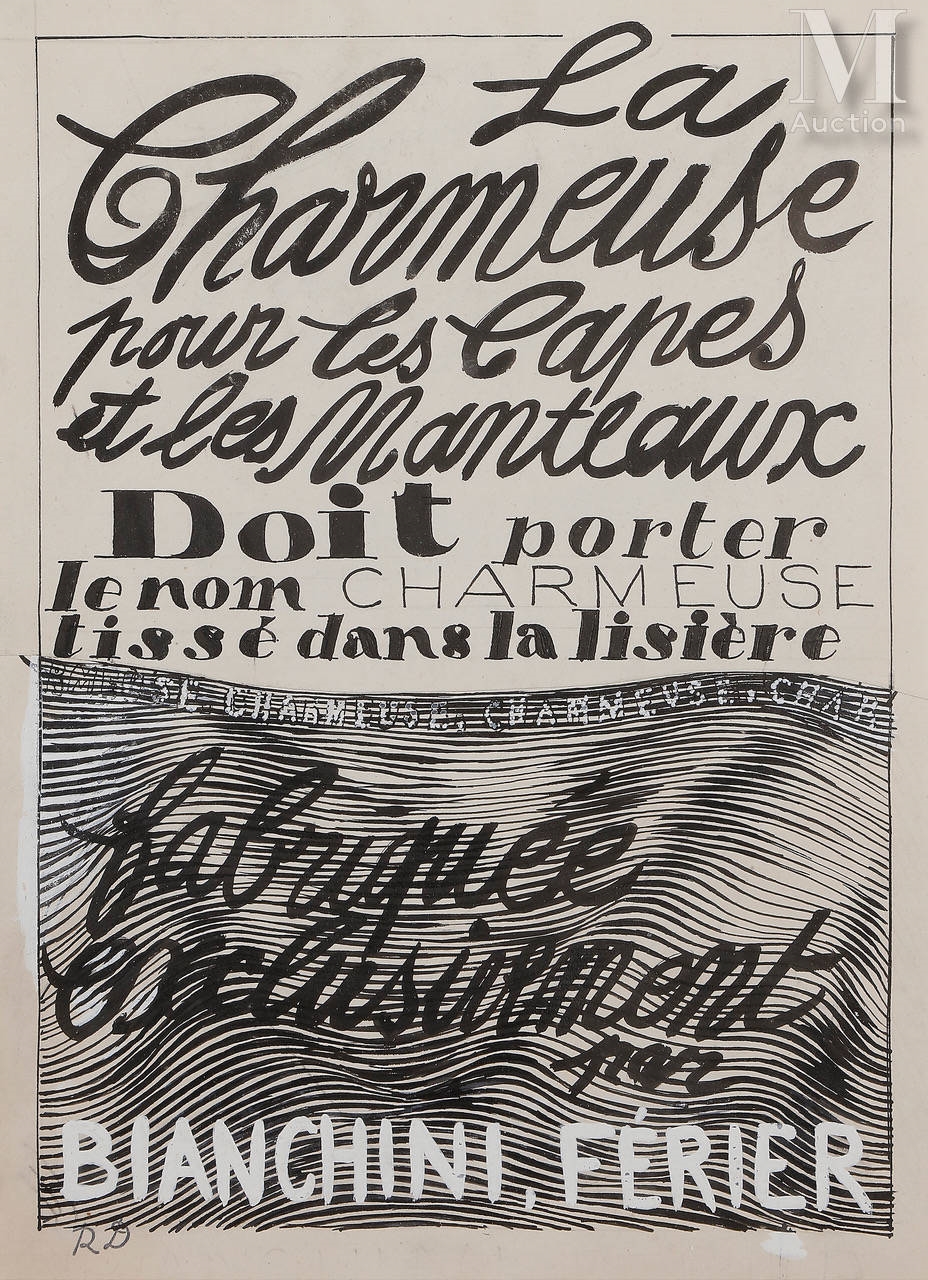 Raoul Dufy | Projets de publicités pour Bianchini-Férier | MutualArt