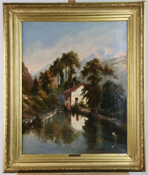 The Mill on the Sioule - Victor Lottin