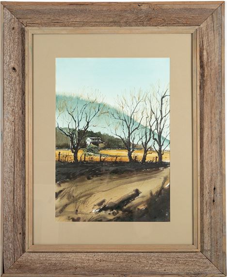 Autumnal Homestead by Floyd G. Harness