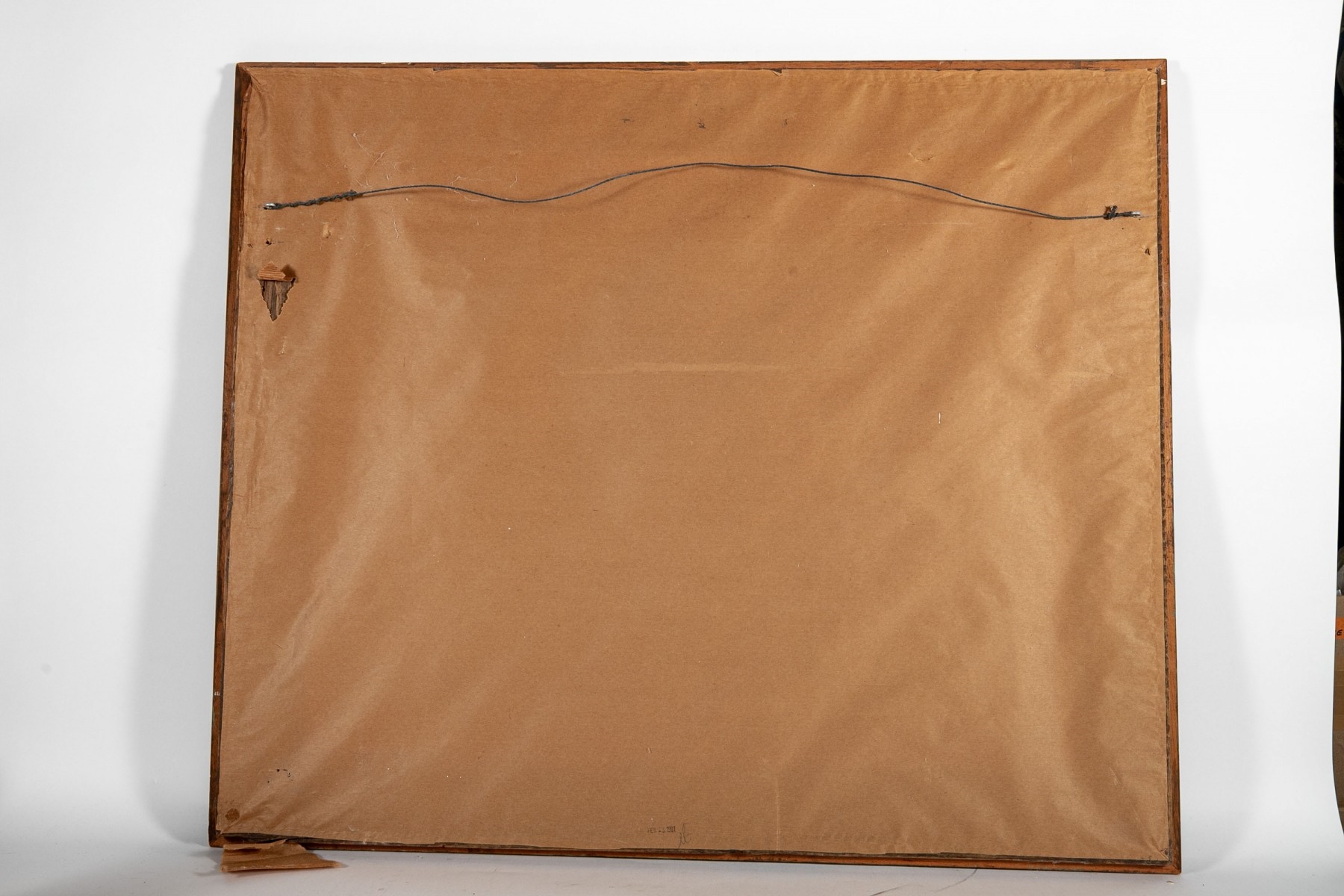 Artwork by Floyd G. Harness, Resting Sailboat, Made of watercolor on paper