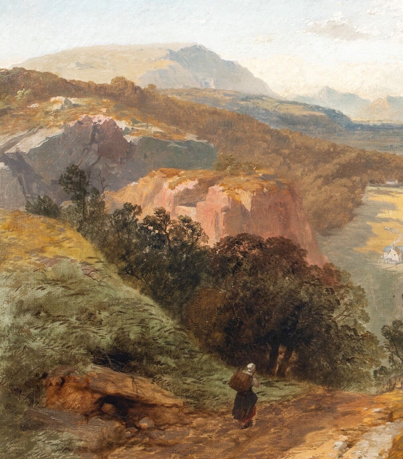 James Baker Pyne | VIEW OF THE VALE OF NEATH WALES LANDSCAPE (19th ...
