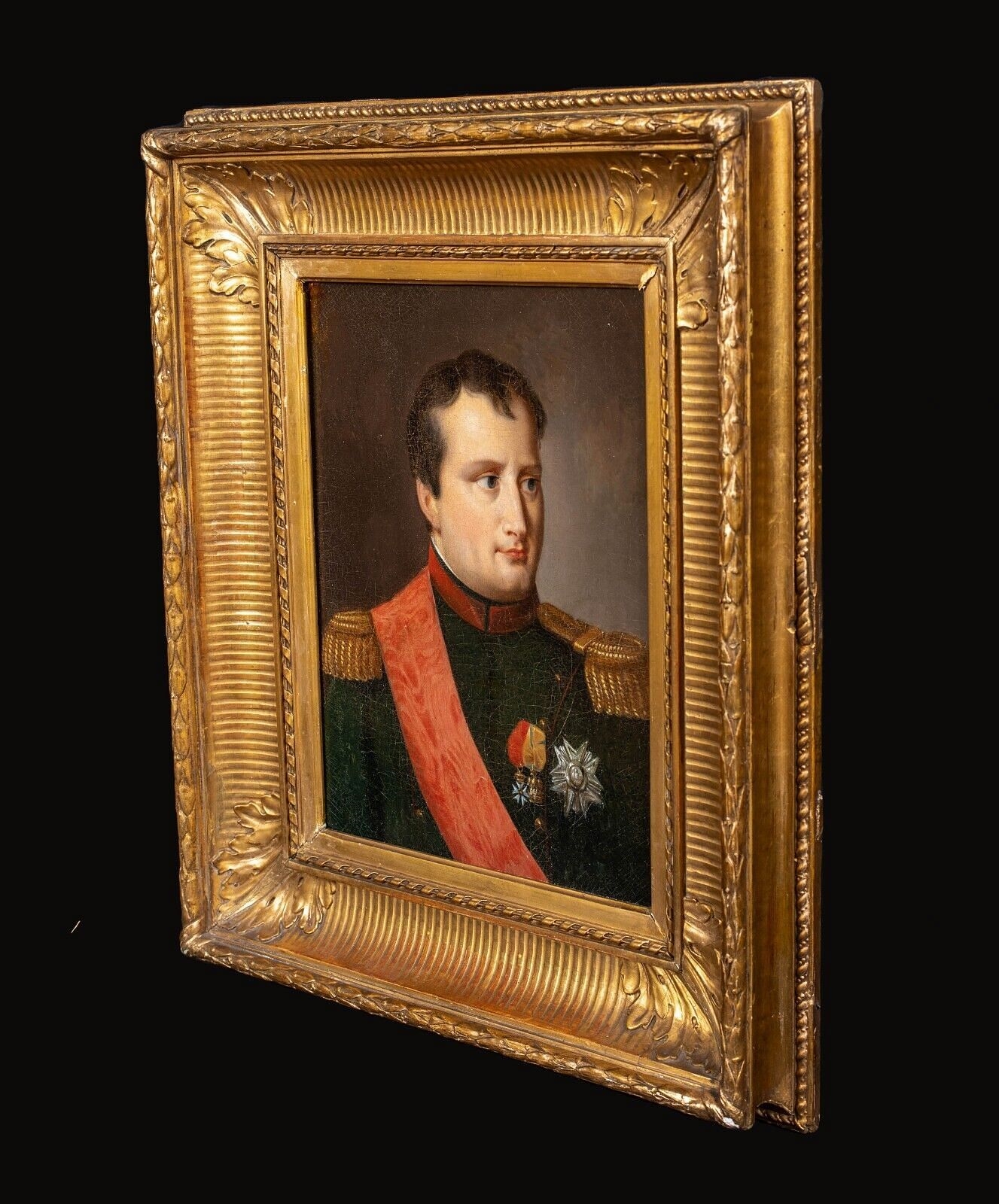 Artwork by French School, 19th Century, PORTRAIT OF NAPOLEON BONAPARTE, Made of OIL PAINTING