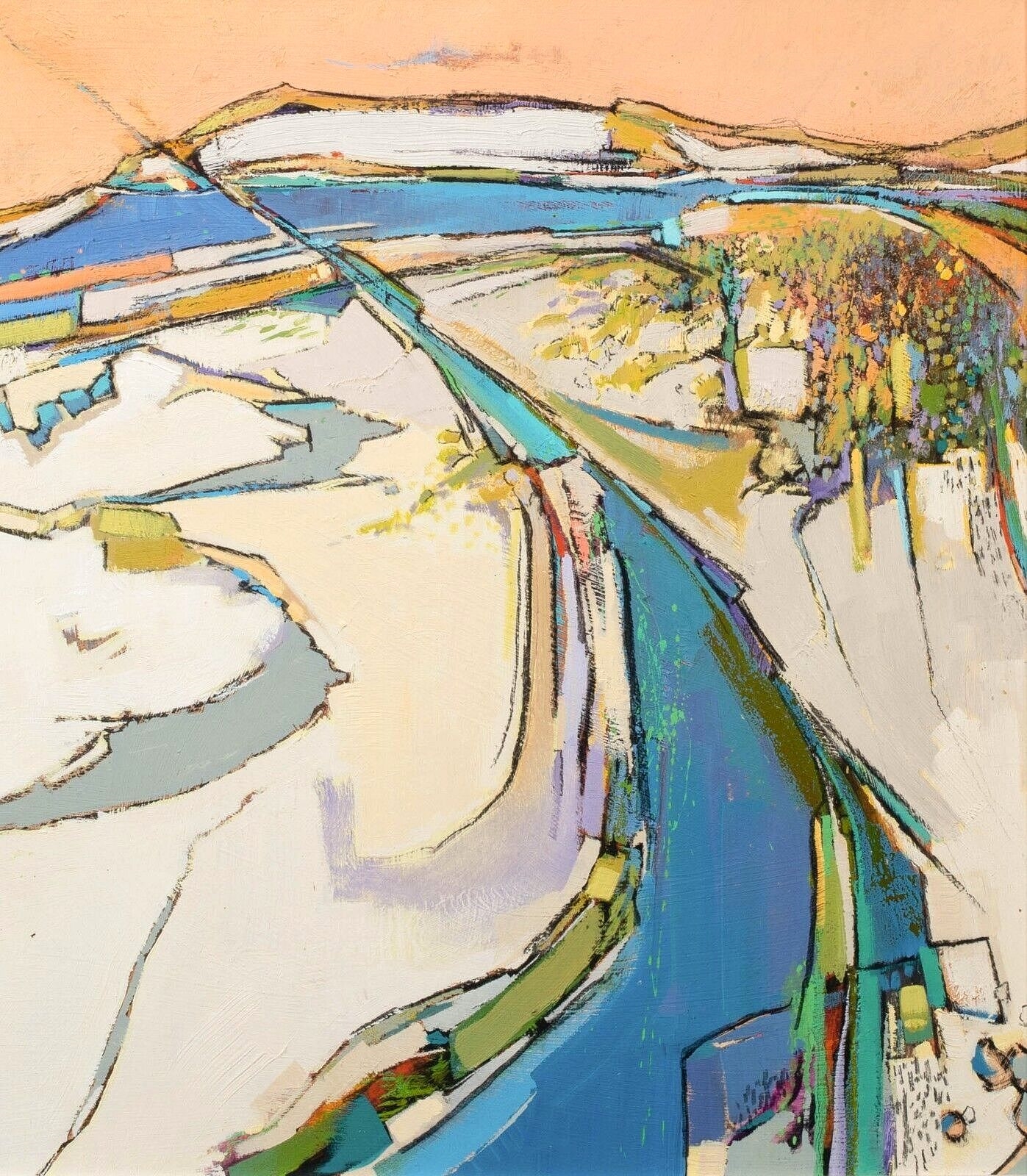 Daniel Cole | VIEW OF THE SEA AND SAND DUNES (20th Century) | MutualArt