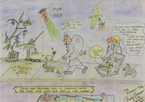 Never Walk Backwards Into a Concrete Coffin and Never Ever  Your Feet in Wet Cement by Charles Bronson, 2013