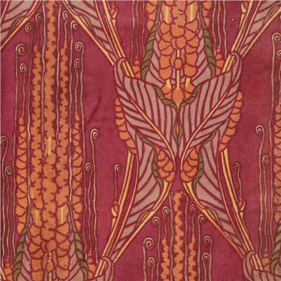 An Art Deco velveteen panel, circa 1920 - Jules Coudyser