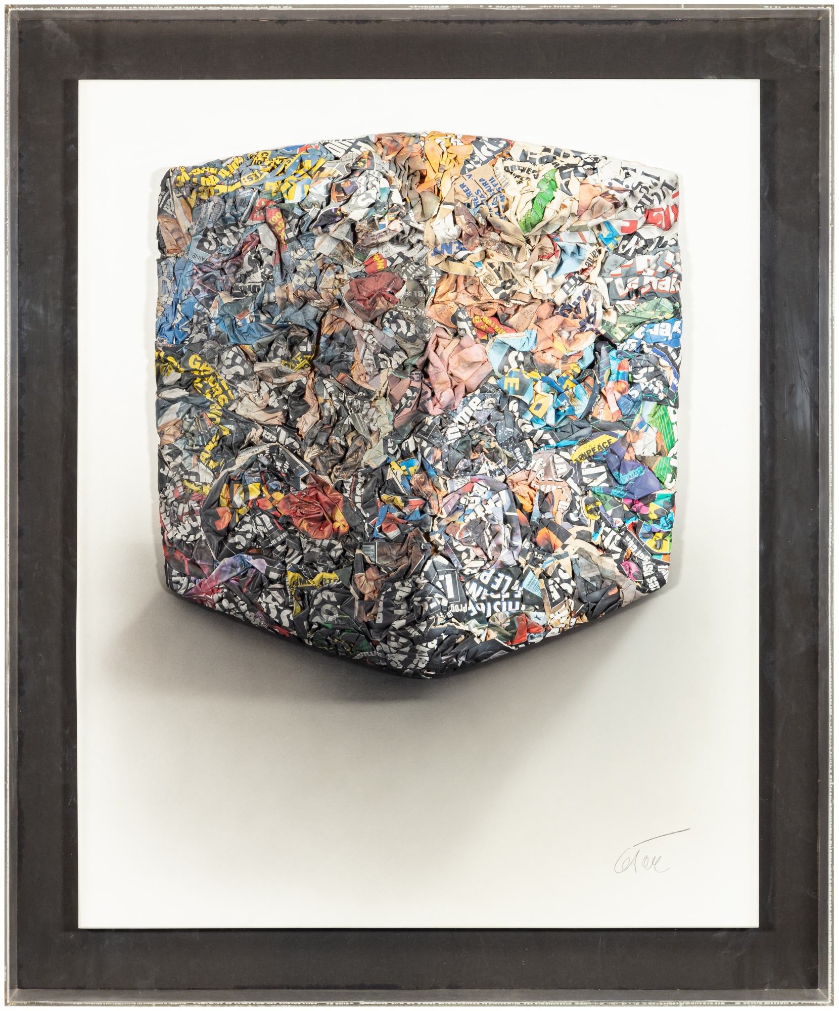 César Baldaccini | Portrait de Compression | MutualArt
