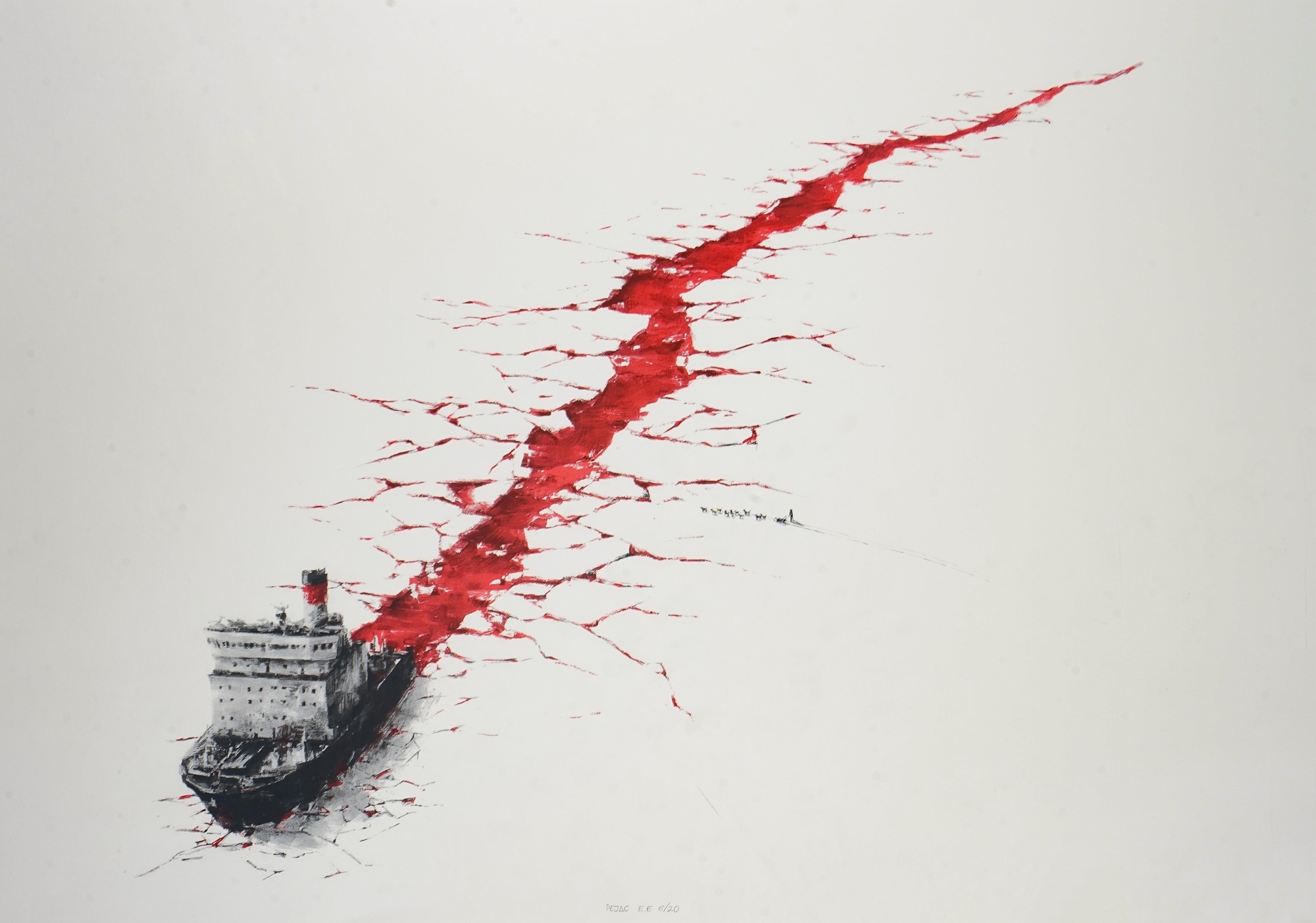 Pejac | Wound (Hand Finished Edicioń Especial)' (2016) | MutualArt