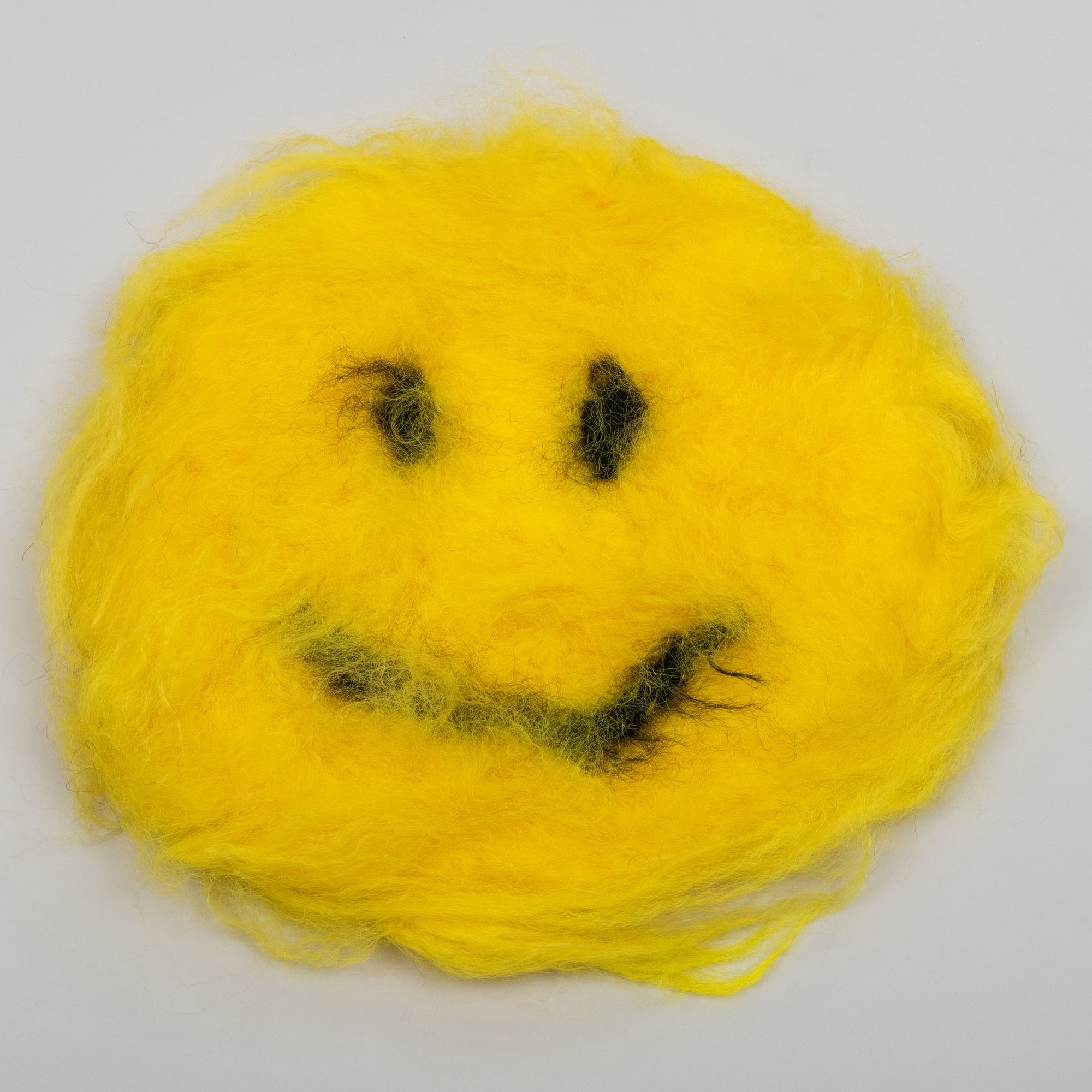 Artwork by Hrafnhildur Arnardottir, Smiley Face, Made of Synthetic construction, unmarked.