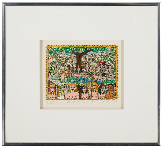 James Rizzi | Adam's Rib, (1986) | MutualArt