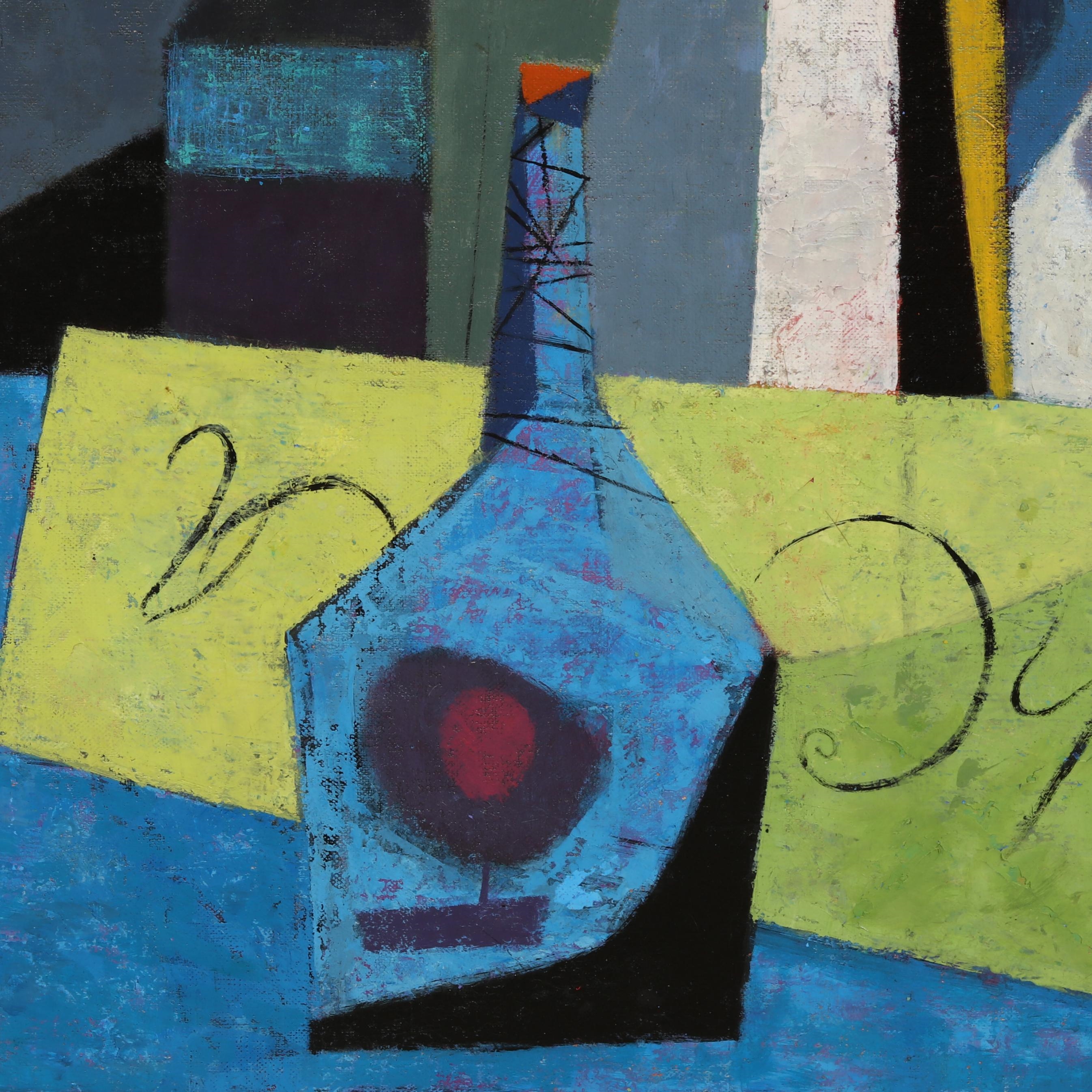 Claude Howell | Still Life with Blue Bottle (1956) | MutualArt
