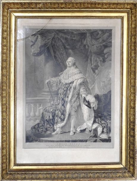 Antoine-François Callet, Portrait d'apparat de Louis XVI