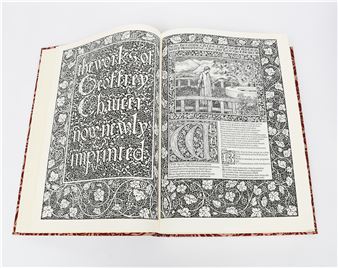 The Works of Geoffrey Chaucer with companion volume to the Kelmscott Chaucer - Duncan Robinso
