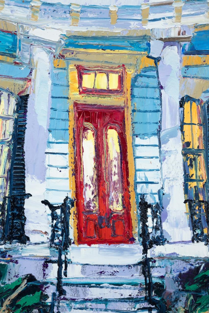 Artwork by James Michalopoulos, ZIPPITY, Made of oil on canvas