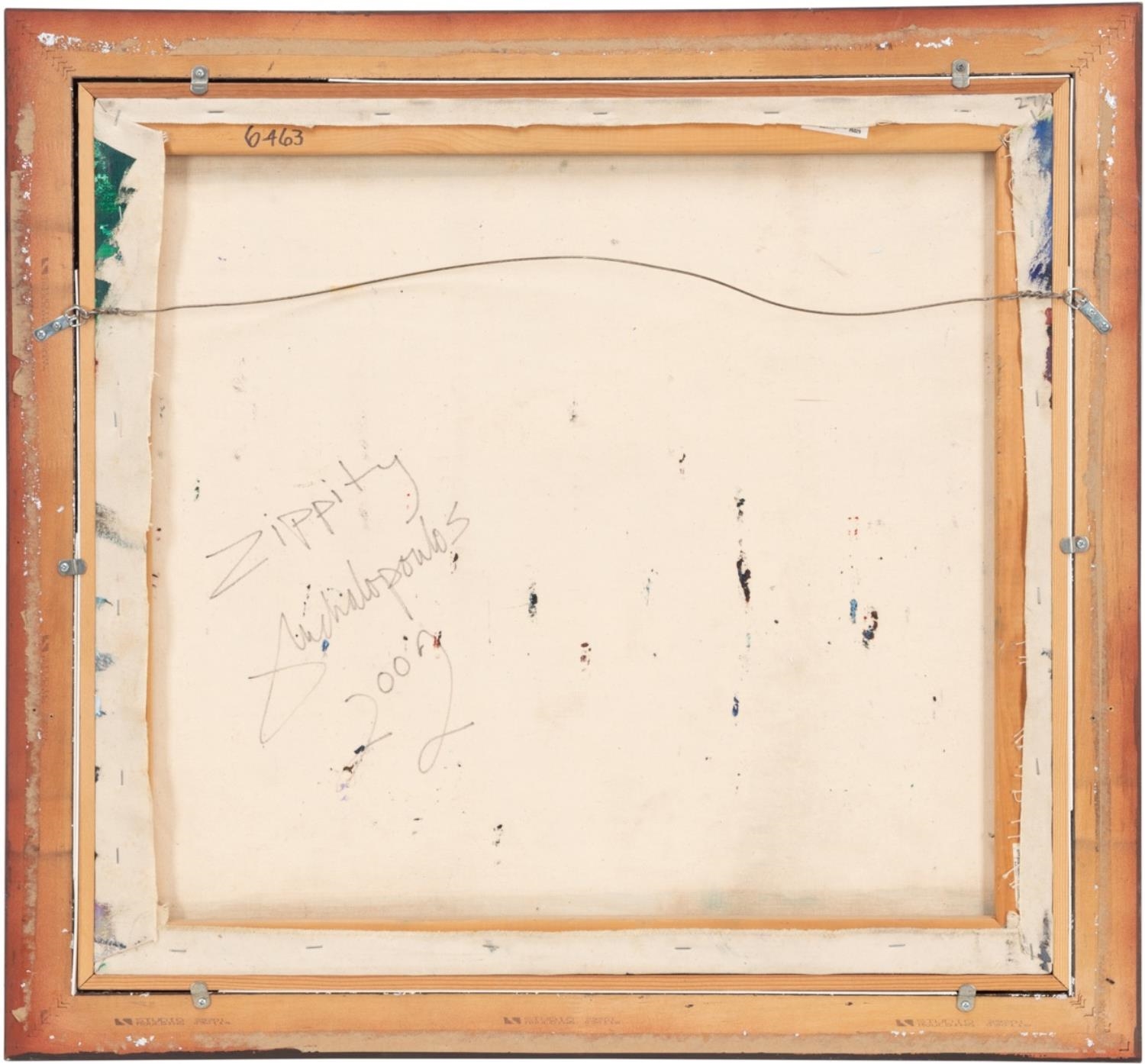 Artwork by James Michalopoulos, ZIPPITY, Made of oil on canvas